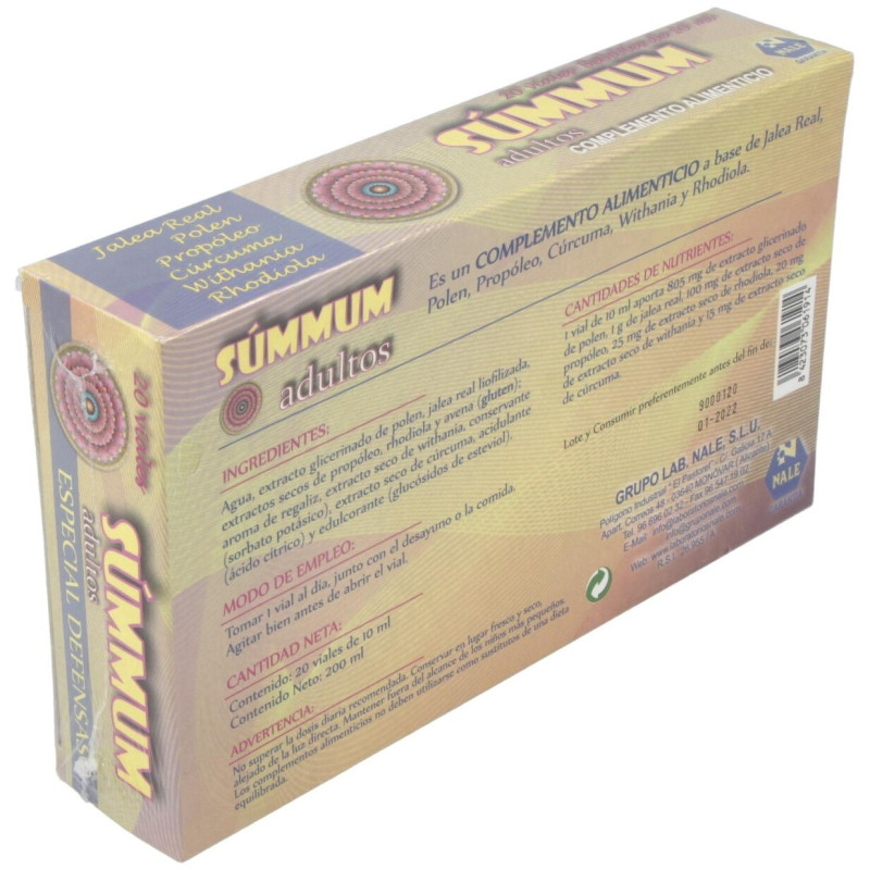 Summum Adultos 20 Ampollas - Nale