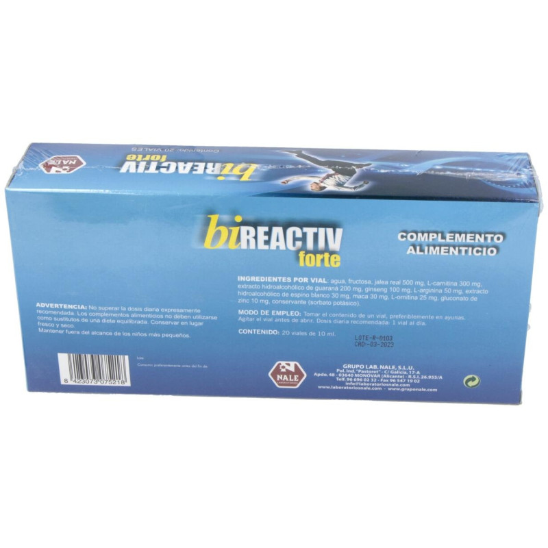 Bi - Reactiv Forte 20viales - Nale