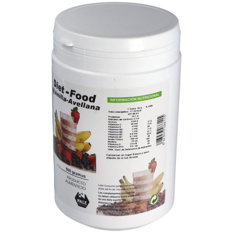 Diet Food Batido Vainilla Y Avellana 500Gr