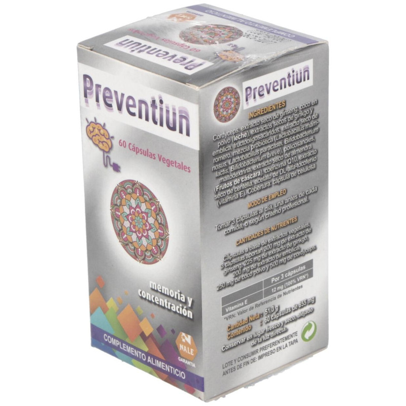 Preventiun 60caps - Nale