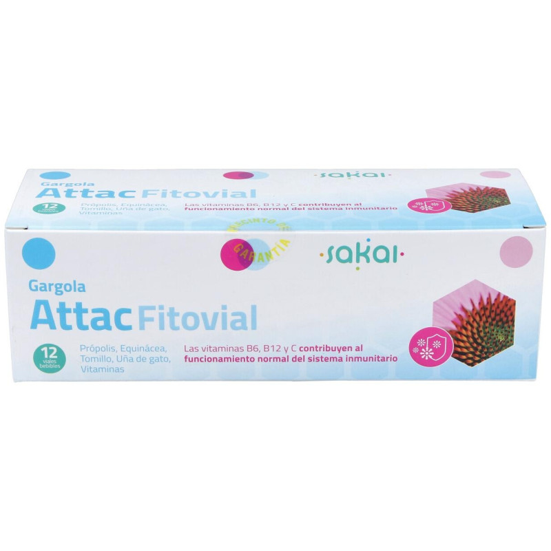 Gargola Fitovial Attac 12viales - Sakai