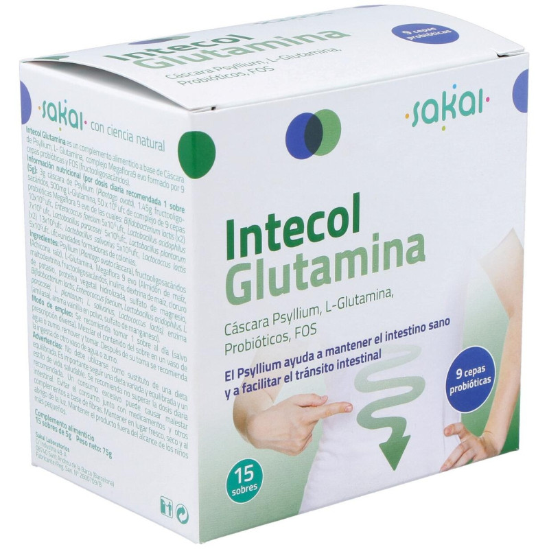 Intecol Glutamina 15 Sobres - Sakai