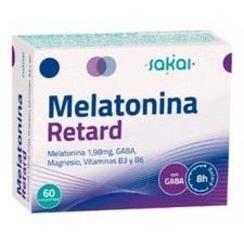Melatonina Retard 60comp - Sakai