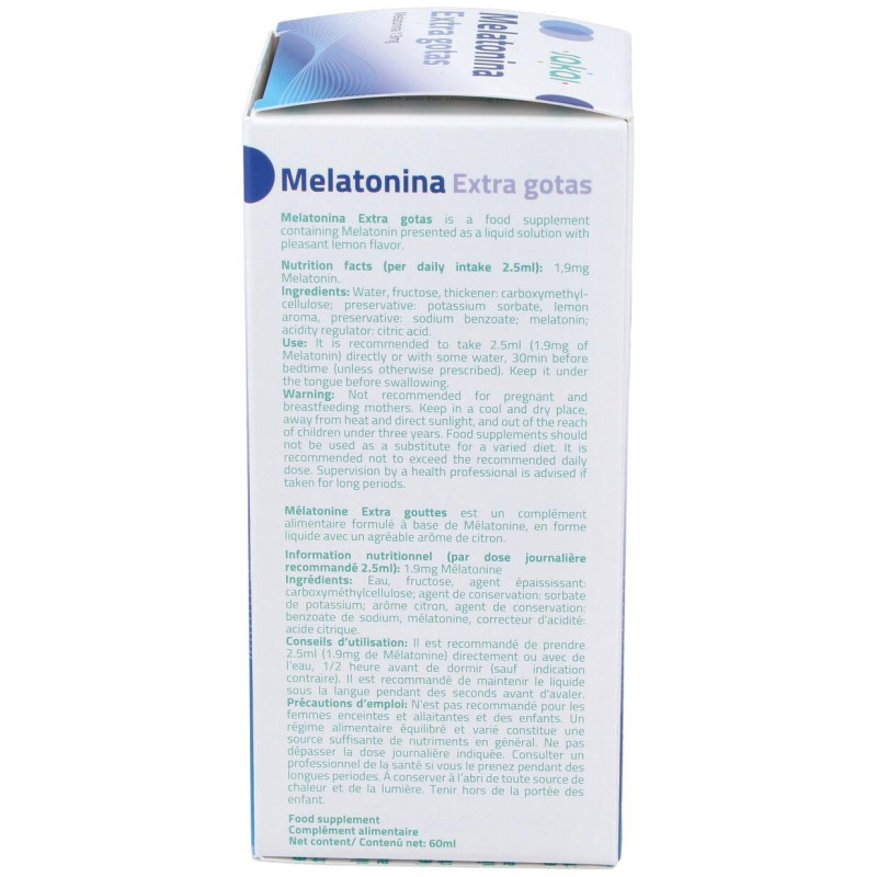 Melatonina Extra Gotas 60ml - Sakai