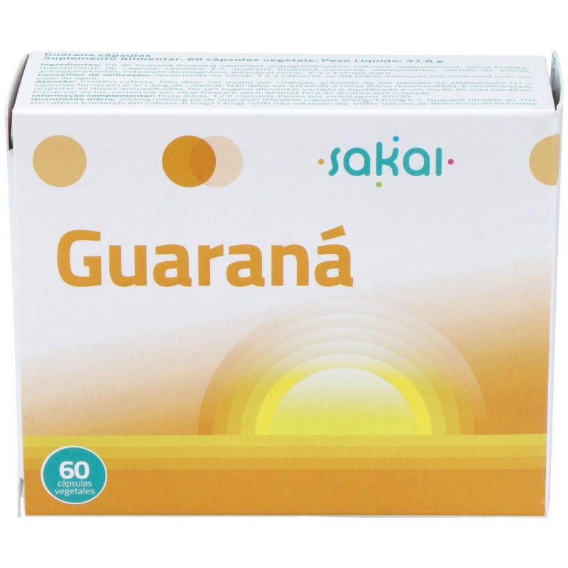Guaraná 60 Cáps - Sakai
