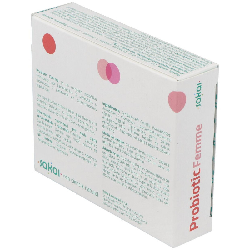 Probiotic Femme 30cap - Sakai