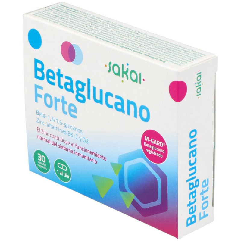 Betaglucano Forte 30caps - Sakai