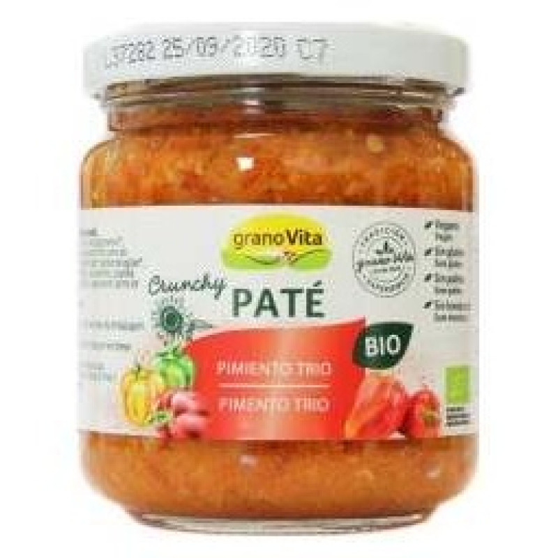 Pate Pimiento Trio Crunchy 175gr. Bio Sg Vegan - Granovita