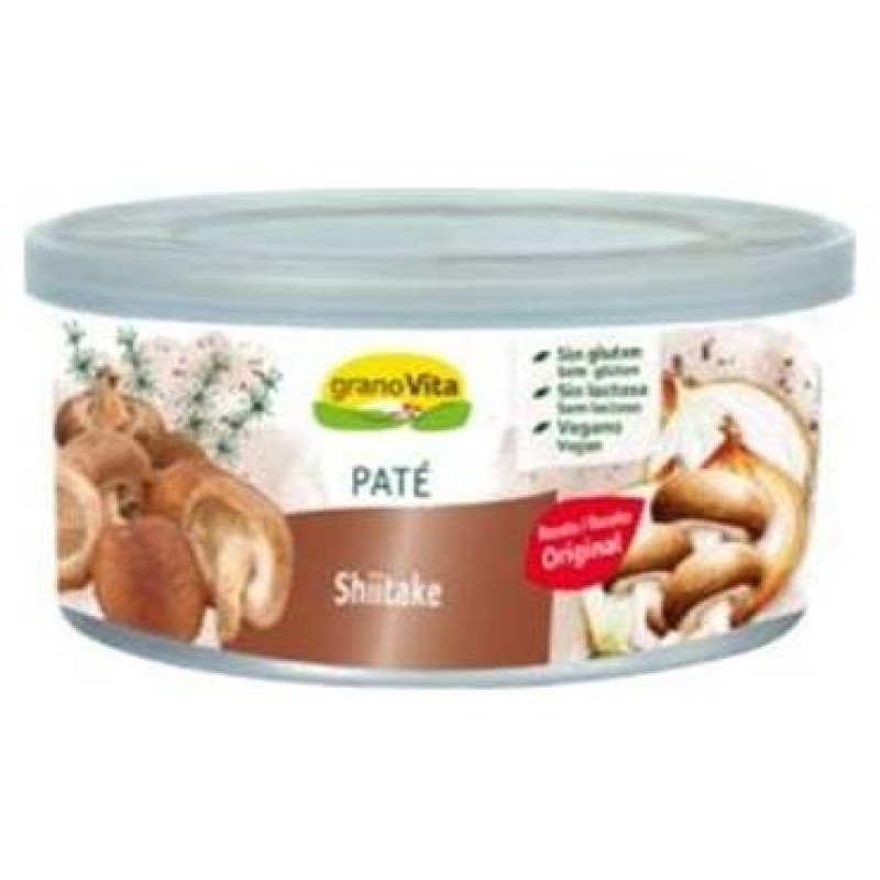 Pate Shitake Lata 125g - Granovita
