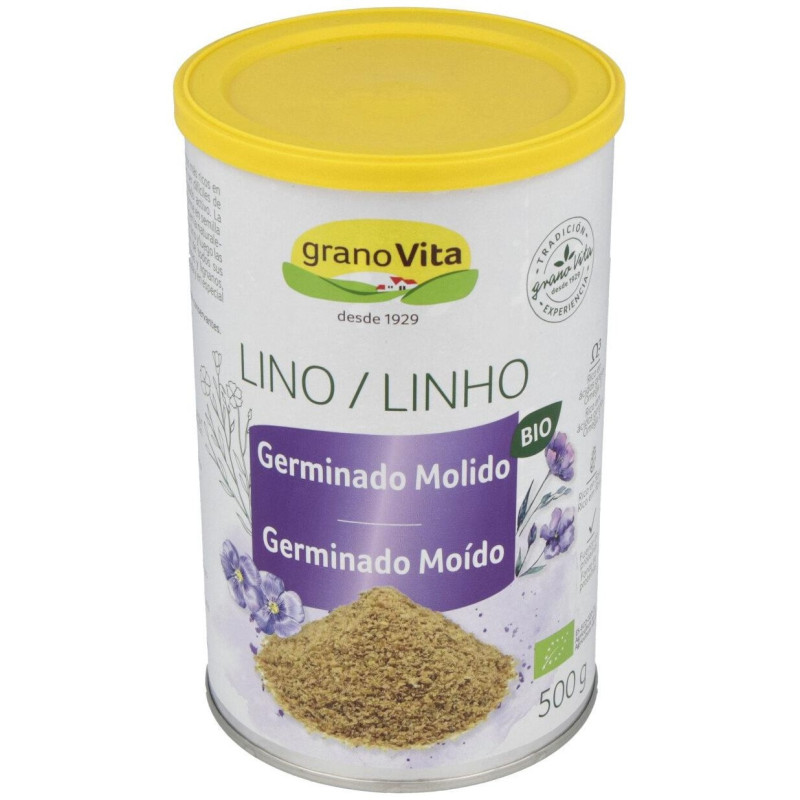 Semillas de Lino Germinado Molido 500gr - Granovita