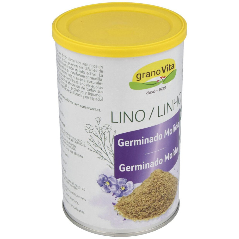 Semillas de Lino Germinado Molido 500gr - Granovita