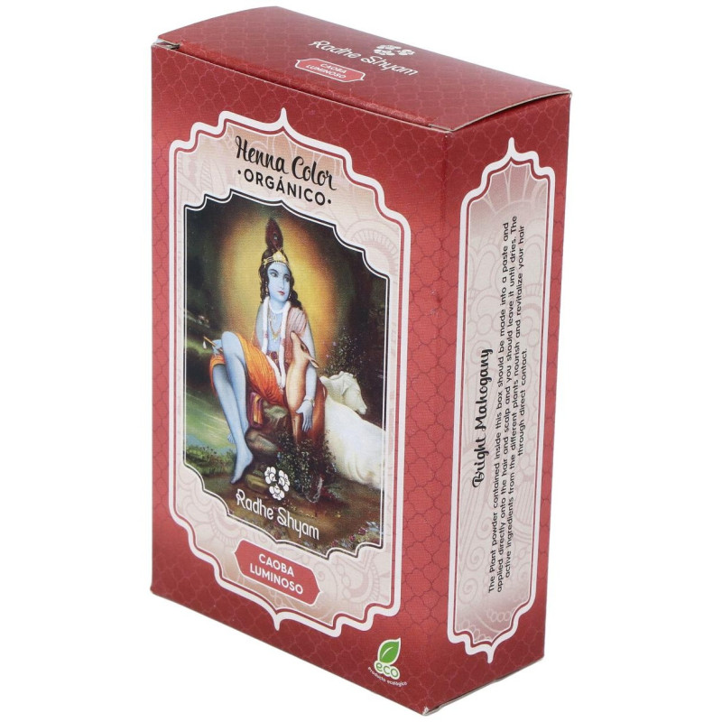 Henna Caoba Luminoso Polvo 100g - Radhe Shyam