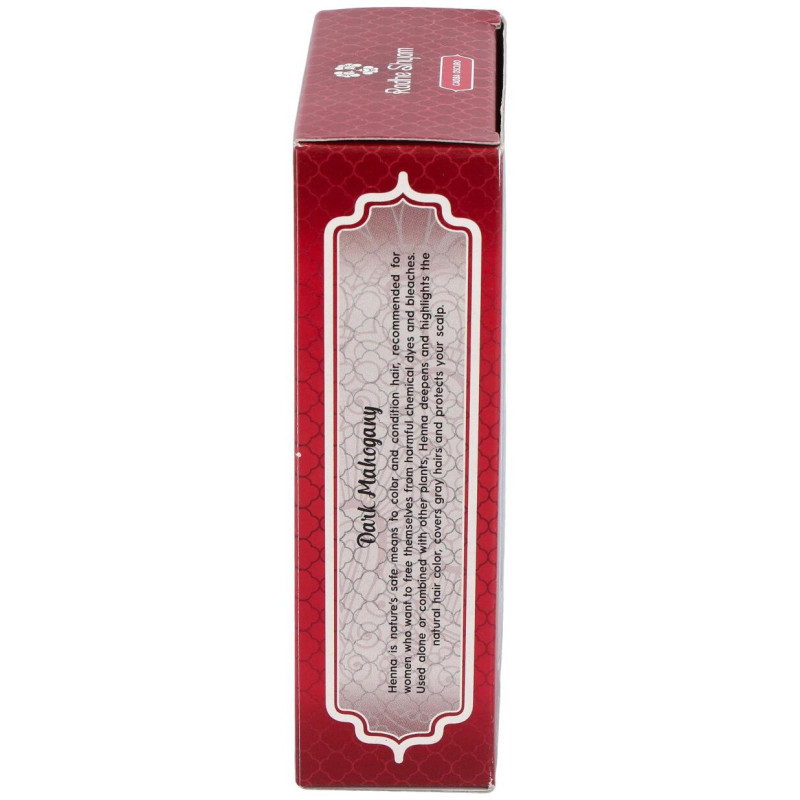 Henna Tinte Nat Caoba Osc Polvo 100gr - Radhe Shyam
