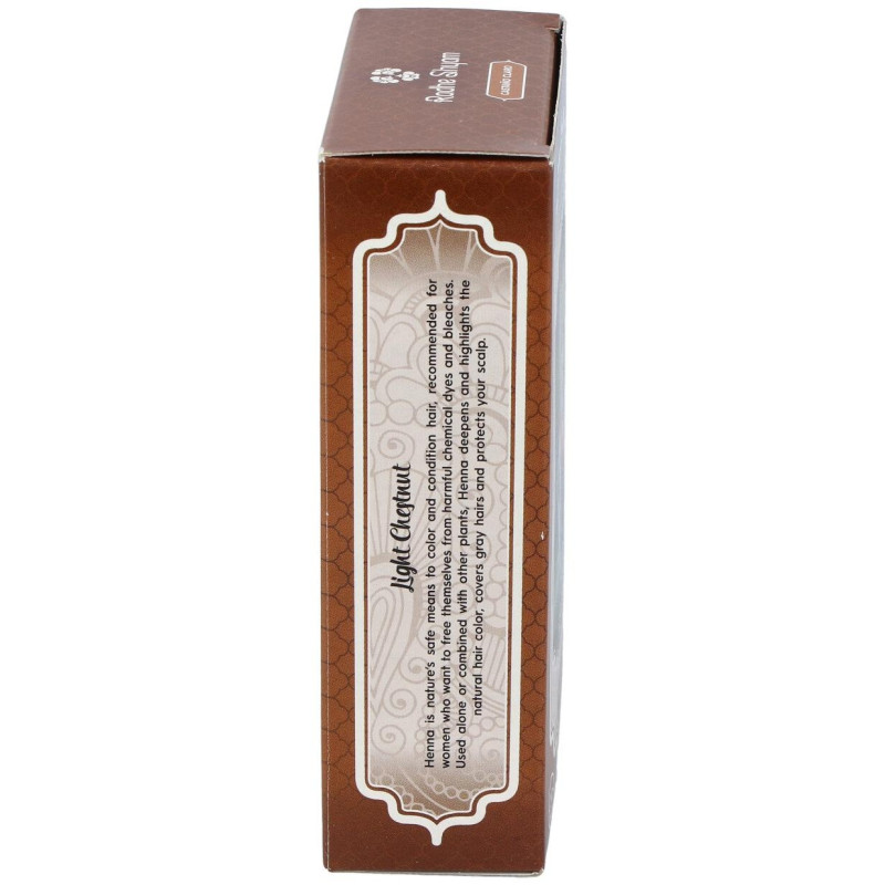 Henna Castaño Claro Polvo 100g - Radhe Shyam