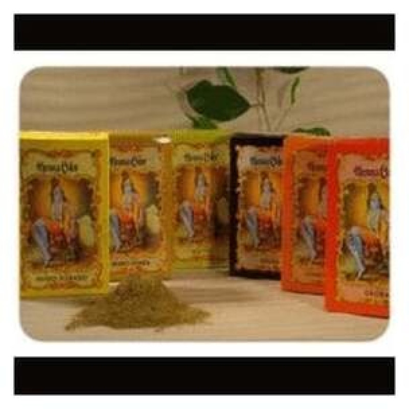 Henna Rubio Dorado Polvo 100g - Radhe Shyam