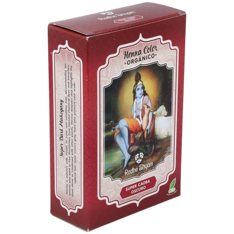 Henna Supercaoba Oscuro Polvo - Radhe Shyam