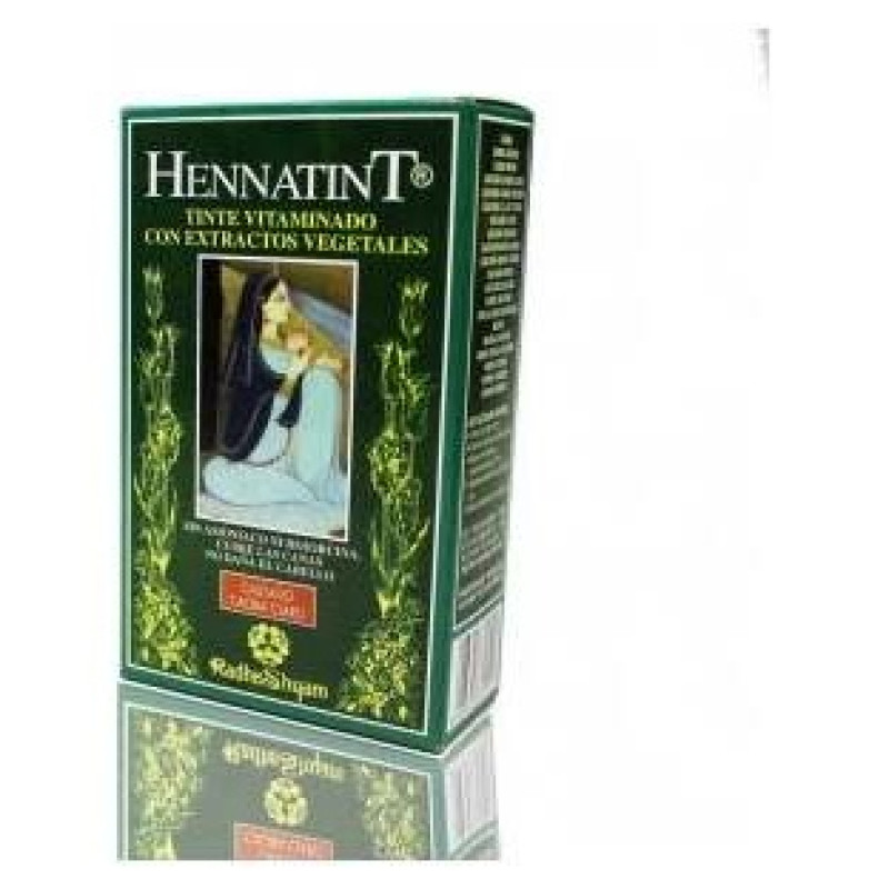 Hennatint Castaño Claro 60ml - Radhe Shyam