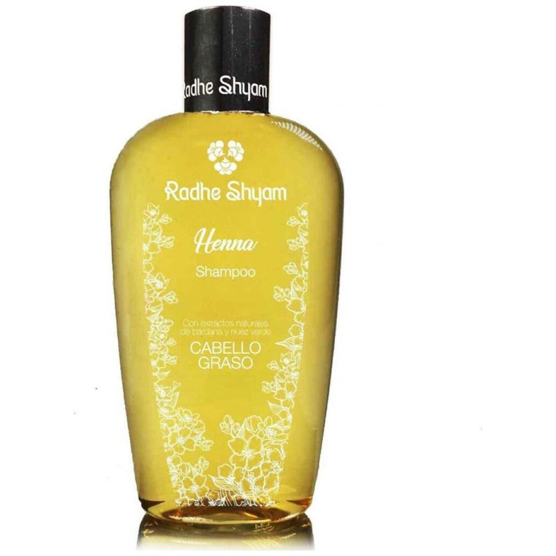 Radhe Shyam Champú Henna Cabello Graso 400Ml