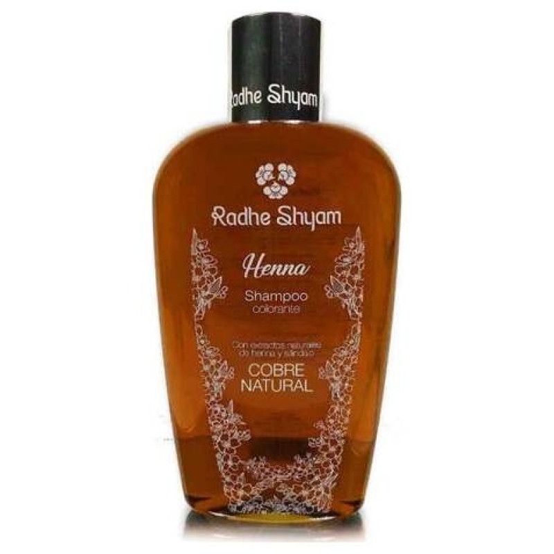 Champú Henna Color Cobre 400ml - Radhe Shyam