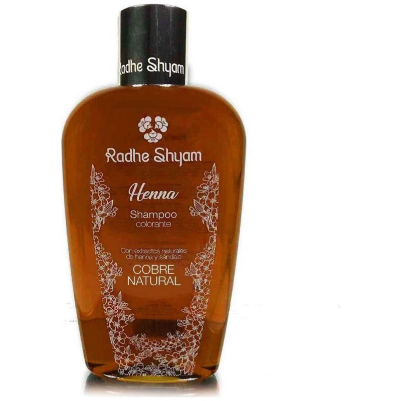 Champú Henna Color Cobre 400ml - Radhe Shyam
