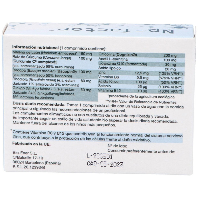 Np Factor 30caps - Ortocel Nutri-therapy