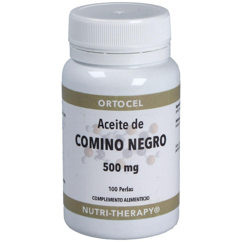 Ortocel Aceite de Comino Negro 500mg 100 Perlas - Ortocel Nutri-therapy