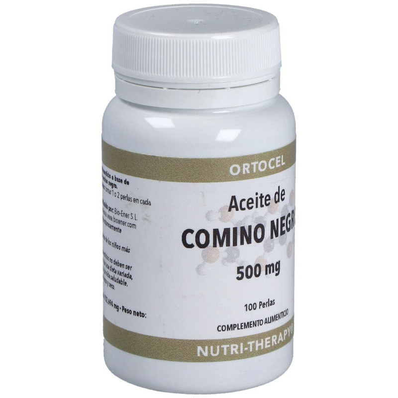 Ortocel Aceite de Comino Negro 500mg 100 Perlas - Ortocel Nutri-therapy