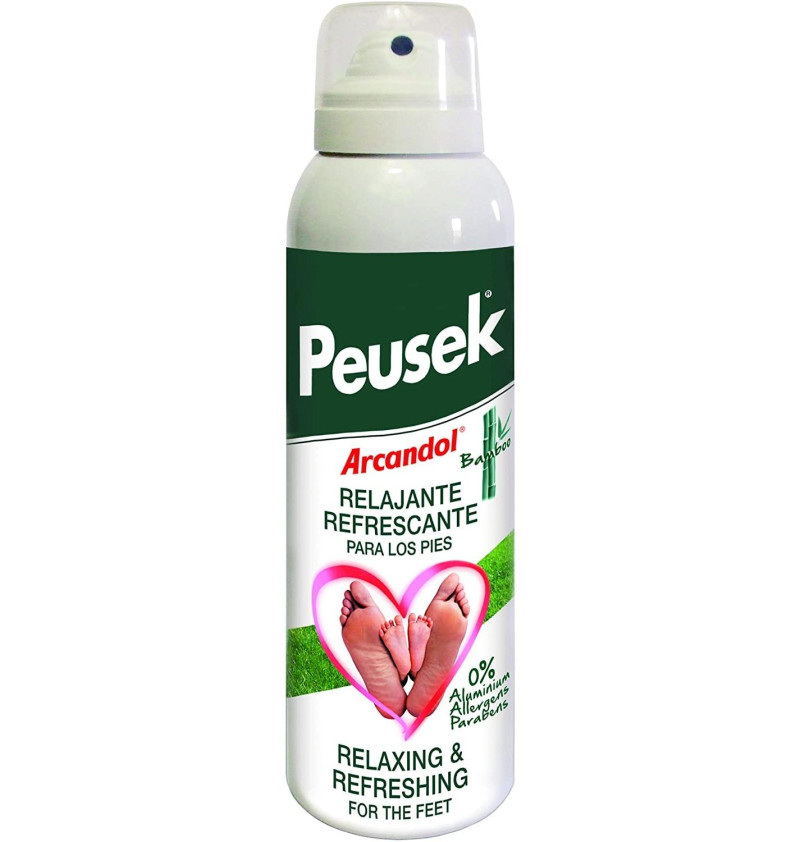 Arcandol Relajante y Tonificante Pies (1 Envase 100 ml con Pulverizador) - Peusek