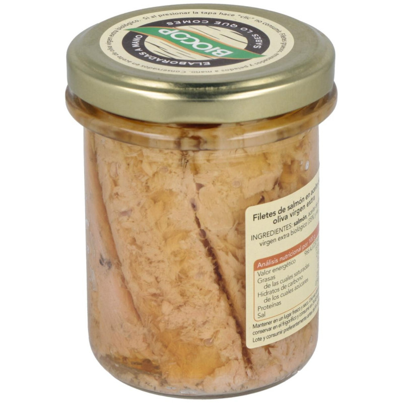 Salmon Filetes Bio 195g - Biocop