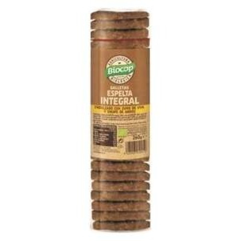 Galleta Espelta Chocolate Avellanas Bio 250g - Biocop
