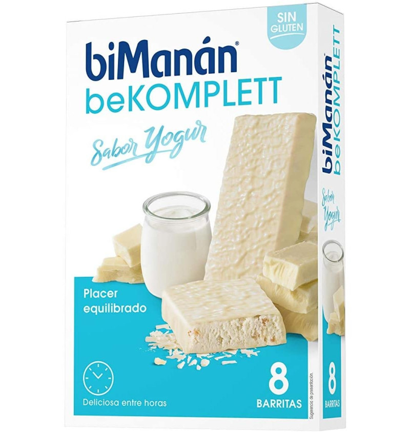 Bimanan Bekomplett Snack (8 Barritas Sabor Yogur) - Otros Laboratorios