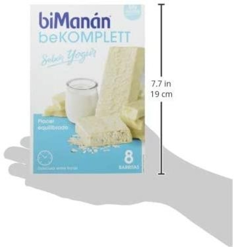 Bimanan Bekomplett Snack (8 Barritas Sabor Yogur) - Otros Laboratorios