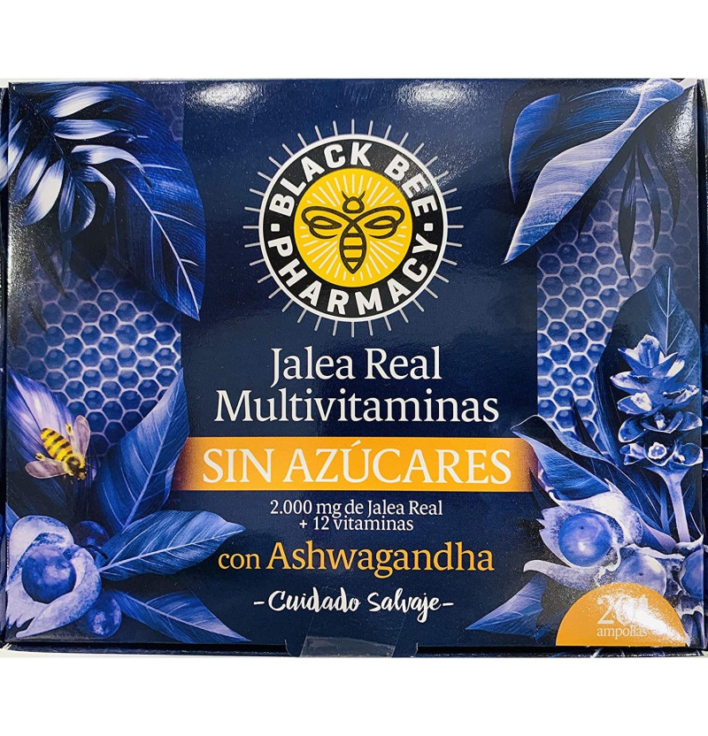 Pharmacy Jalea Multivitaminas (20 Viales 10 ml) - Black Bee