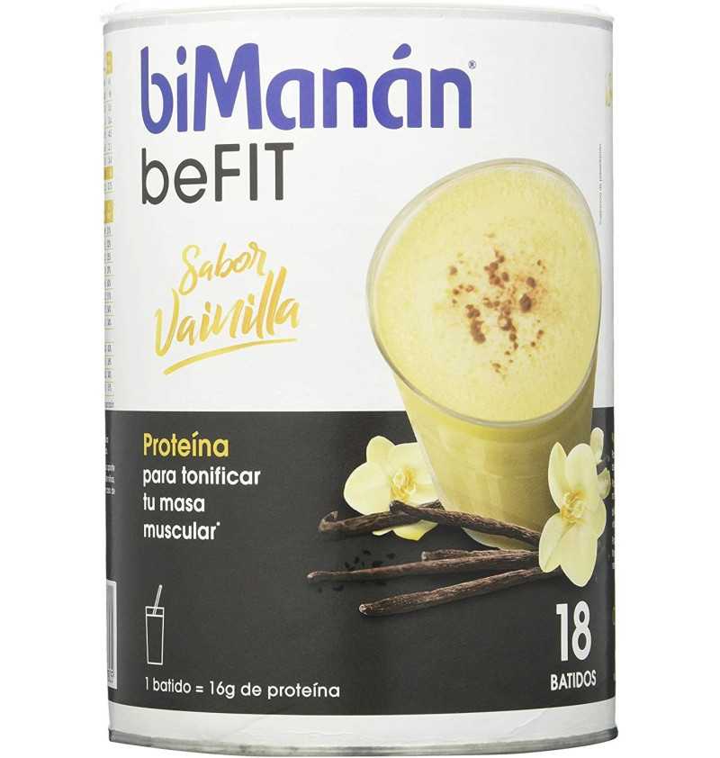 Bimanan Befit Proteina Batido (1 Envase 540 g Sabor Vainilla) - Nutricion Sante