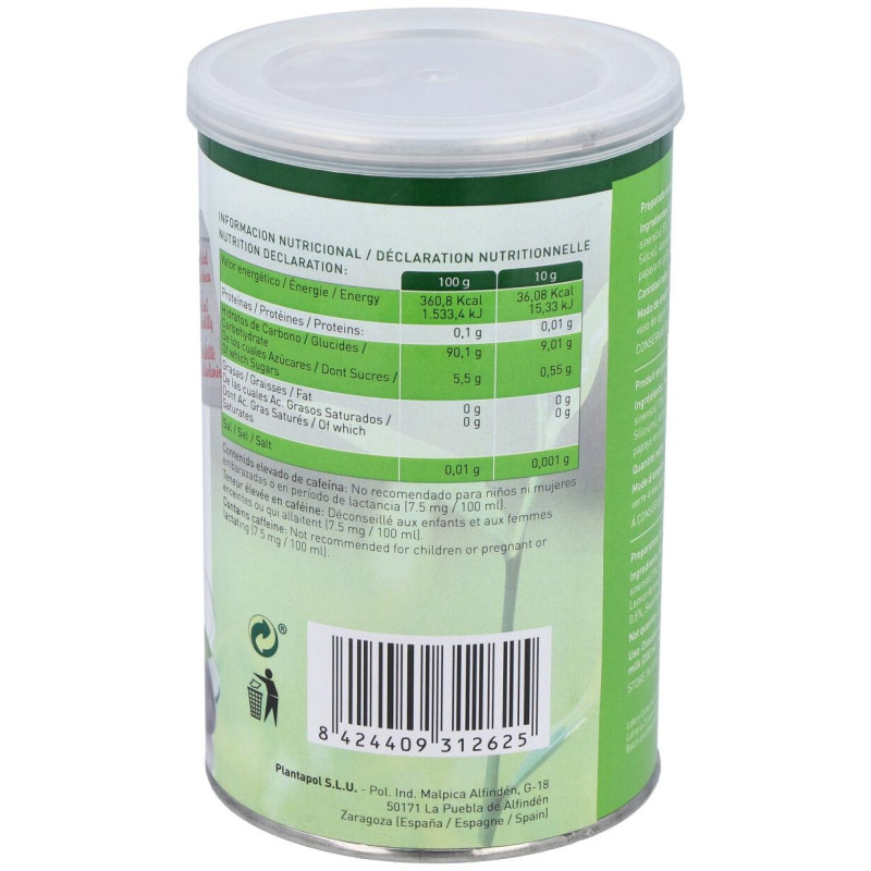 Te Verde con Papaya y Ciruela Bote 200gr.instantan - Plantapol