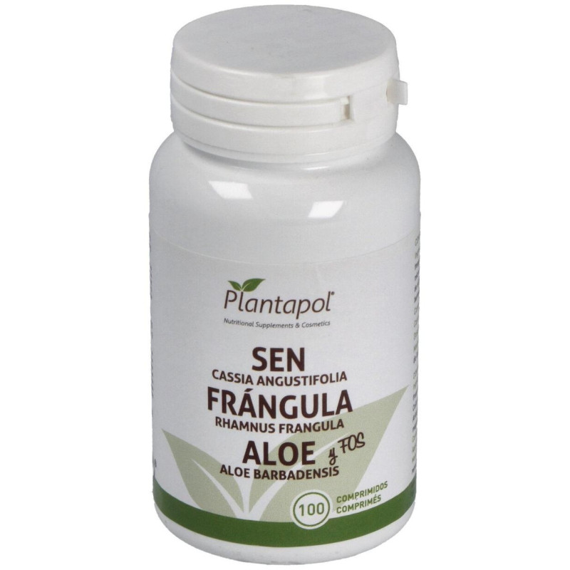 Sen_ Frangula_ Aloe y Fos 100 Comprimidos - Plantapol