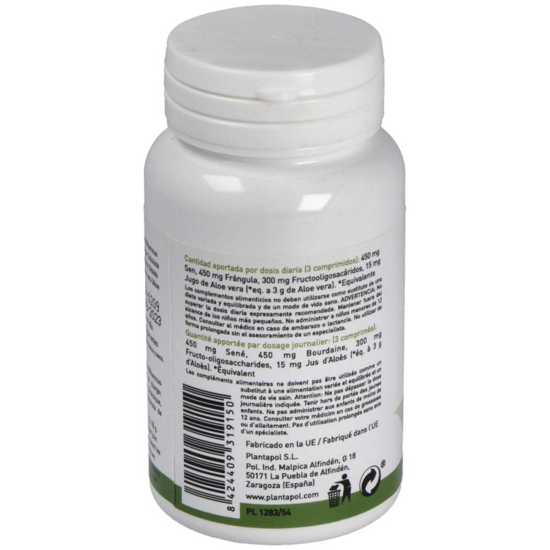 Sen_ Frangula_ Aloe y Fos 100 Comprimidos - Plantapol