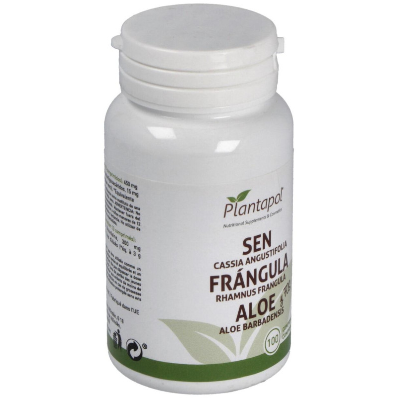Sen_ Frangula_ Aloe y Fos 100 Comprimidos - Plantapol