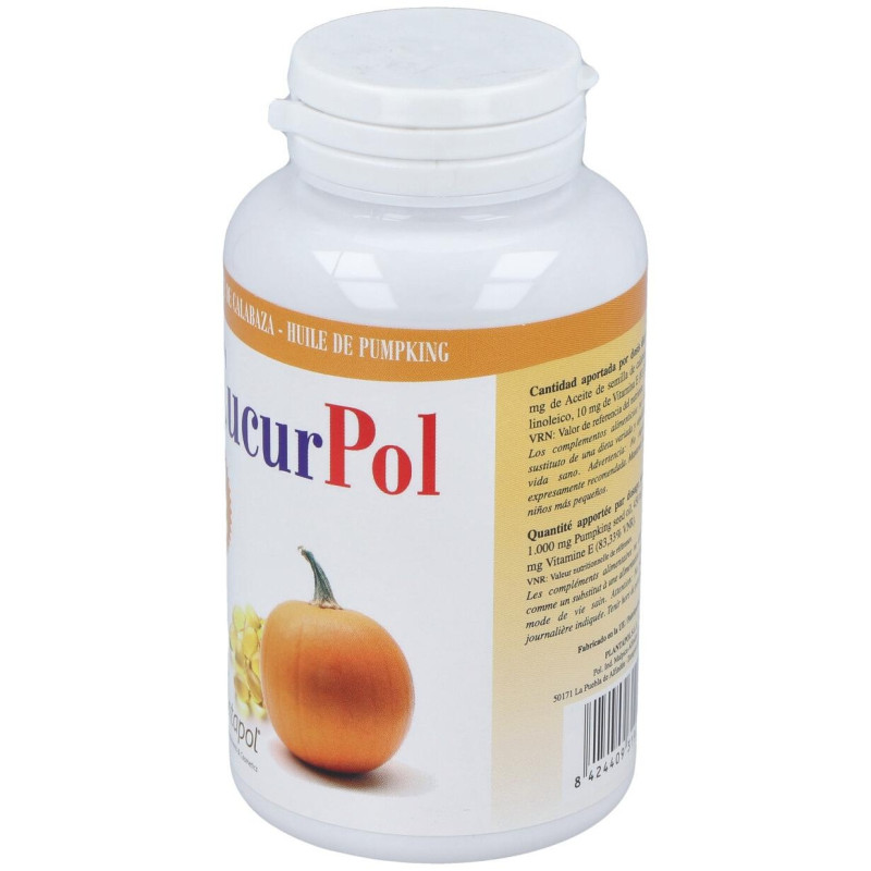 Cucurpol Aceite Calabaza 100 Perlas - Plantapol
