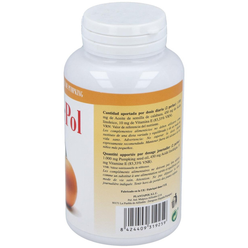 Cucurpol Aceite Calabaza 100 Perlas - Plantapol