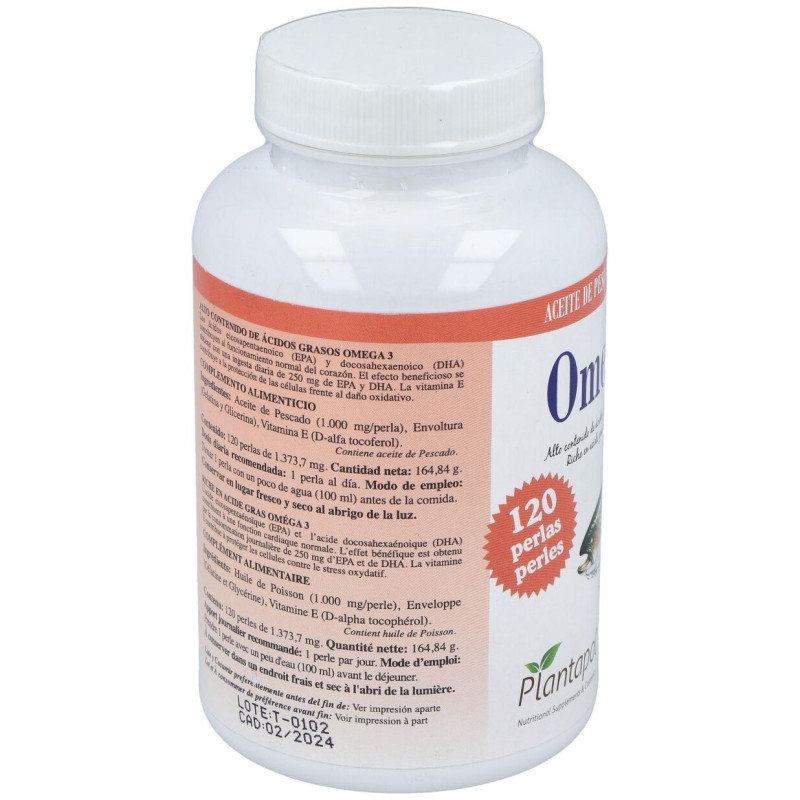 Omegapol (Aceite De Pescado) 1000Mg. 120Perlas