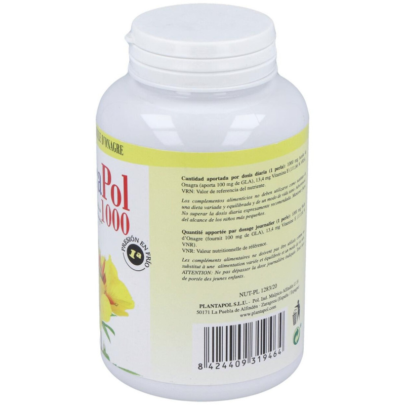 Onagrapol 1000 120 Perlas - Plantapol