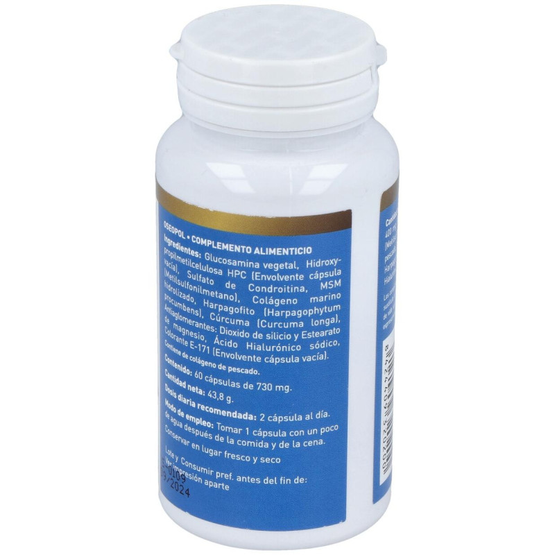 Oseopol Glucosamina + Condroitina + Msm + Colageno + H - Plantapol
