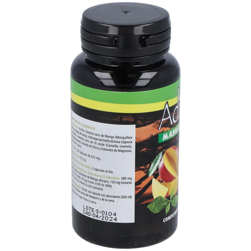 Plantapol Adipol Mango Africano_ Te Verde_ Cromo 60 Capsulas