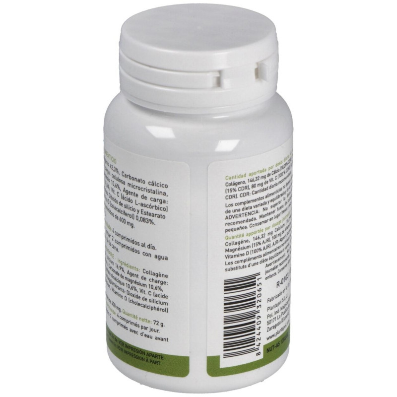 Planta Pol Colágeno Magnesio Vitamina C/D 120 Comprimidos
