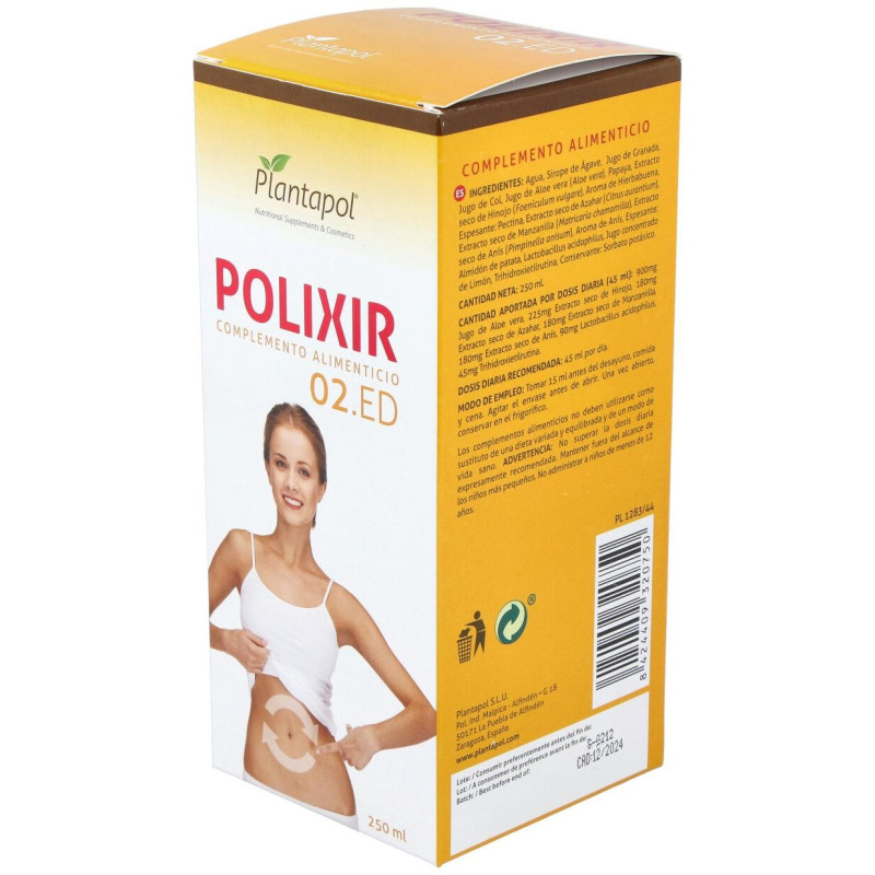 Polixir 02 Ed (digestivo) Jarabe 250ml - Plantapol