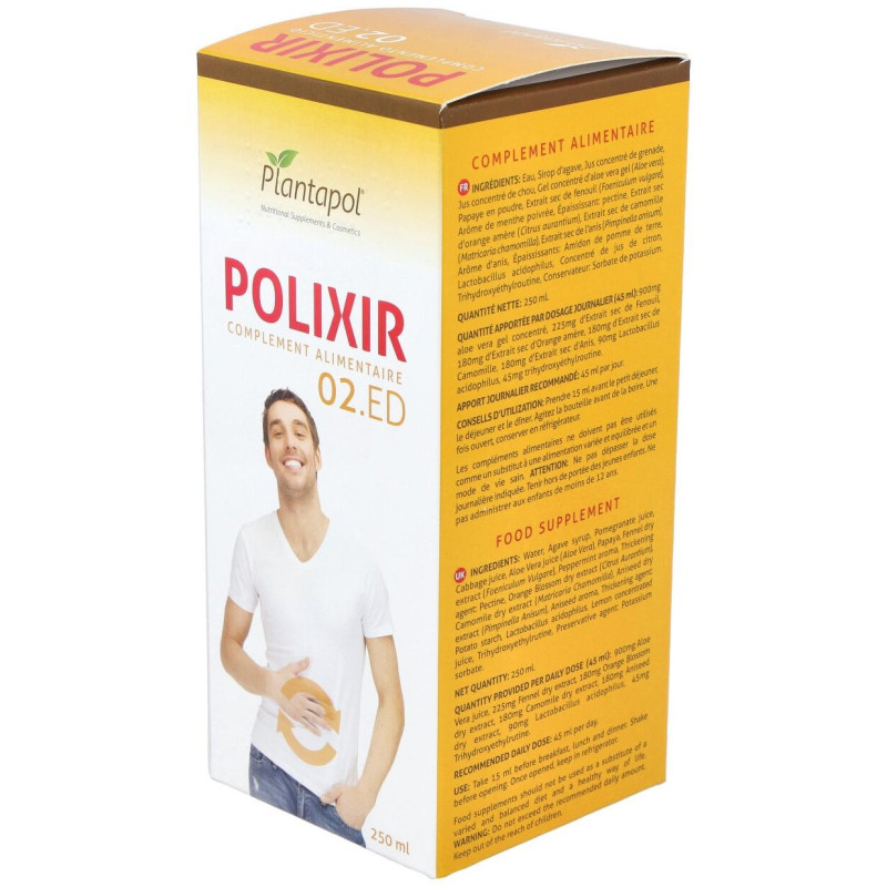 Polixir 02 Ed (digestivo) Jarabe 250ml - Plantapol