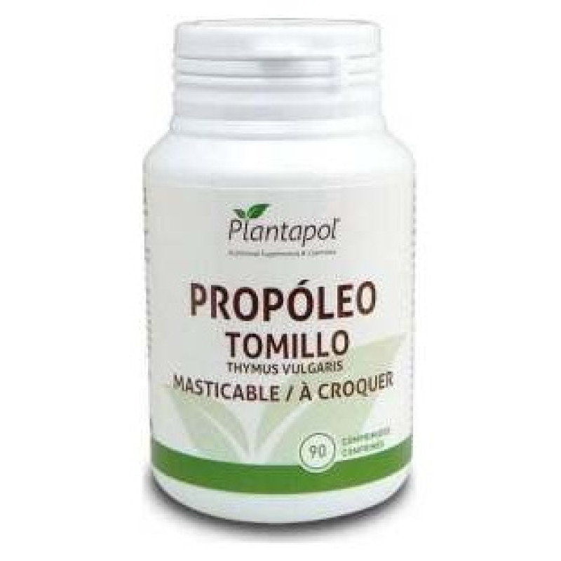 Plantapol Propoleo_ Tomillo Masticable 90 Comprimidos