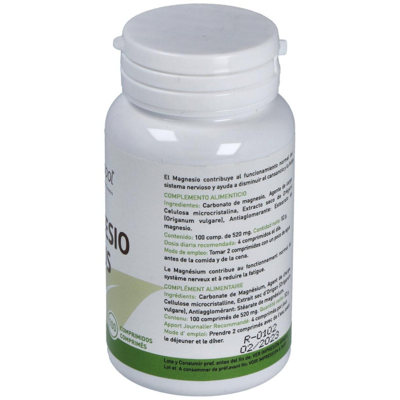 Plantapol Magnesio Plus 100 Comprimidos