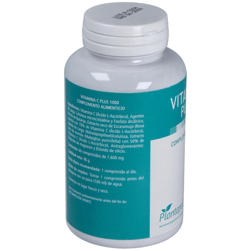 Plantapol Vitamina C Plus 1000 60Comp